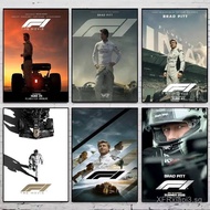 Popular Movie "Cool Racing F-F1" Movie Poster Print Decoration,No Frame Canvas Painting Gift BARD
