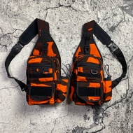 Tactical Camouflage Bag PEMUDA PANCASILA Sling Bag Tactical Bottle Camouflage Sling Bag PEMUDA PANCA