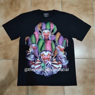Rock Chang Import T-Shirt Size XXL Clown Joker 4D Glow in The Dark