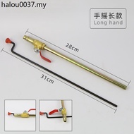 Shiping Inflator Rod Car Tire Vacuum Tube Inner Tube Hand-Cranked Quick Air Refueling Device Large T