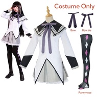 🎉Cosplay🎉  Akemi Homura Cosplay Skirt Anime Magical Girl Puella Magi Cosplay Costume Fighting Unifor