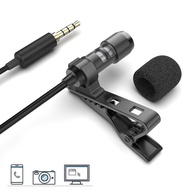 FIFINE Lavalier Lapel Microphone for Cell Phone DSLR CameraExternal Mic for /YouTube/ Vlogging Video