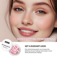 Lakerain Creative Setting Powder Ball Waterproof Oil Face Control Powder Makeup Face Powder E8a3