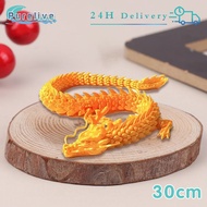 Articulated Dragon Toy Flexible Dragon Action Figure Toy