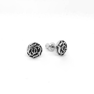 Chrome Hearts Sterling Silver 925 Jewelry Eternity Vine Stud Earring Code:CED009