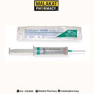 TERUMO SYRINGE WITH NEEDLE LUER LOCK TIP 10CC/ML 1'S