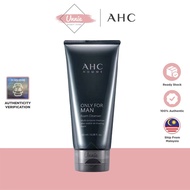 AHC Only For Man Foam Cleanser 180ml Facial Cleanser Face Wash 男士洗面乳 洗面奶 深沉清洁