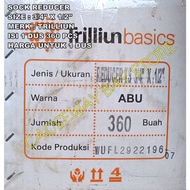 PVC REDUCER SOCK 1/ 2" X 3/ 4" TRILLION PRICE FOR 1 BOX (360 PCS)