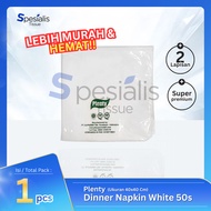 Plenty Dinner Napkin White 50 Sheets