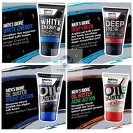 BIORE MEN'S FACIAL WASH SOAP MEN'S BIORE FACIAL FOAM 100 GR [gree]