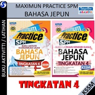 MAXIMUM PRACTICE BAHASA JEPUN TINGKATAN 4 BUKU LATIHAN KENDIRI KANJI  KSSM BUKU AKTIVITI KOMUNIKASI 