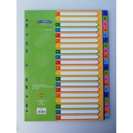 Campap CM9715 20pc A-Z PP index divider