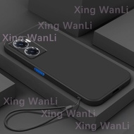เคส OPPO A57 2022 เคสป้องกันโทรศัพท์มือถือที่ออกแบบใหม่พร้อมเชือกแขวน
