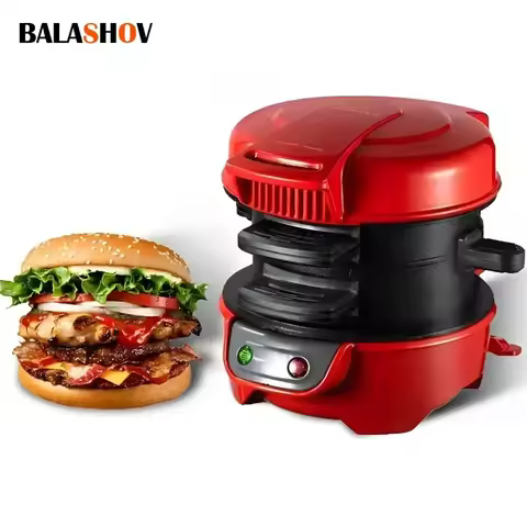 Multifunctional breakfast maker Mini Burger Sandwich Maker Machine 110V 220V Home Kitchen Electric B