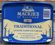 美兒小舖COSTCO好市多代購～MACKIE'S 蘇格蘭經典牛奶冰淇淋(2公升/盒)