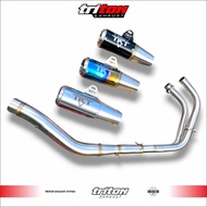 Racing Exhaust CBR250RR, Ninja 250 Fi, Ninja 250 Carburetor, R25 MT25 Triton Exhaust type GT-5 Fulls