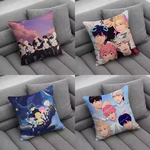 Kpop P-PLAVE Pillow Case Soft Cushion Cases for Farmhouse Sofa Decor Home Decorations and Protector