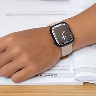 Torrii Apple Watch 錶帶 LUNA 真皮系列 - 卡其色
