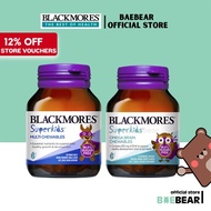 Blackmores Superkids Multi 60 Chewables | Blackmores Omega Brain Chewables 50s [BaeBear.sg]
