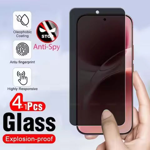 4/3/2/1Pcs For Vivo V70 Glass Vivo V70 Tempered Glass 9H Cover Phone Protective Privacy Anti-Spy Scr