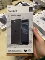 [!全新!] UNIQ 三料軍規防摔手機殼 iphone 5 SE 外殼微髒汙 黑色