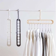 SPACE SAVING 9-HOLE MULTI-FUNCTIONAL CLOTHING HOOK