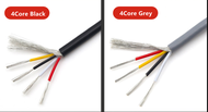 2-5Core Cable With Shield 1-5M Headphone DIY Control Line Shielded Wire For Audio PVC Insulated HDMI