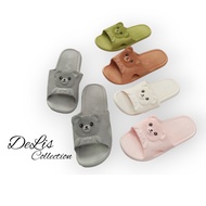 SANDAL SELOP WANITA KARAKTER BEAR | SANDAL SELOP WANITA STYLE SIMPLE TAPI KECE | SANDAL SELOP KARET