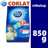 Dutch Lady 123/456 COKLAT 850g GUM 3+ Chocolate koko susu tepung DutchLady Step4 ducth 9556166010946