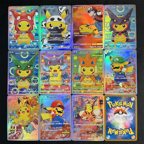PKM Proxy Cards Japanese Version Pikachu XY Promos/XY Break/SM/S8a Series Cards Foil PTCG Proxy Card
