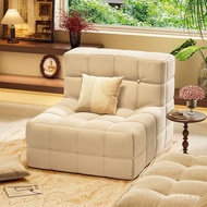 Lazy Sofa2025Caterpillar Leisure Internet Celebrity Sofa Chair Waffle Single Balcony Small Sofa Bedr