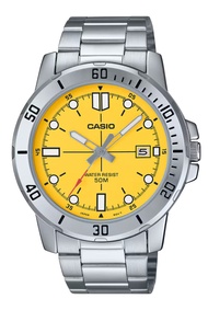 100% ORIGINAL CASIO STAINLESS STEEL ANALOG GENTS MTP-VD01D