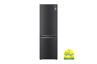 [bulky] LG GB-B3442MC 341L 2 DOOR FRIDGE COLOUR: MATT BLACK ENERGY LABEL: 3 TICKS 2 YEARS WARRANTY BY LG