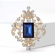 1 chiếc trâm cài pha lê thủy tinh Palace dành cho phụ nữ, trâm cài áo cưới, cho túi xách, áo len, áo