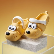 CODD Cheerful Mario การ์ตูน รูปสัตว์ รองเท้าหัวโตเด็ก น่ารัก หมา รองเท้า crocs ระบายอากาศ กันลื่น รองเท้าแตะ 14-22cmfghsvbrg