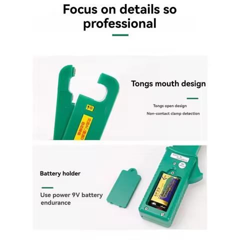 A04I DY260 Automotive Leakage Current Clamp Meter Dark Current Clamp Meter Leakage Meter AC-DC Leaka