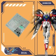 REALISTIC DECAL BANDAI RG 1/144 WING ZERO GUNDAM / RG WING PROTO ZERO GUNDAM MODELKIT