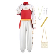 Halloween Zombie High School 4 Girls' cosplay Costume Movie Character Performance Costume Three-piec