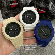 100% ORIGINAL CASIO G-SHOCK GA-2100-7A/GA-2100-2A/GA-2100-5A JAM GSHOCK AKA TMJ WARNA BARU