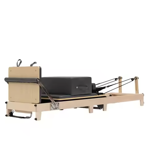 YTYIN Foldable Reformer Pilates Machine Reformer Pilates Foldable Folding Reformer Pilates