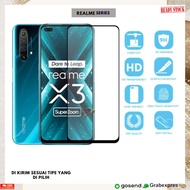 LAYAR Tempered Glass Full for Realme C55 C53 Tempered Glass 9D Full Screen