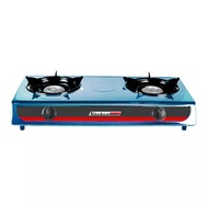 Kuchenluxe Stainless Steel Double Burner Gas Stove KS3-CTD