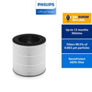 PHILIPS Replacement Filter with NanoProtect HEPA, Active Carbon FY0293/30 [For Air Purifier AC0850]