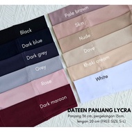 LYCRA DATEEN PANJANG HANDSOCK HANDSOCKS SARUNG TANGAN MUSLIMAH