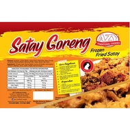 Satay Ayam Goreng frozen. dengan perapan asli rempah ratus warisan turun temurun. Mengekalkan rasa c