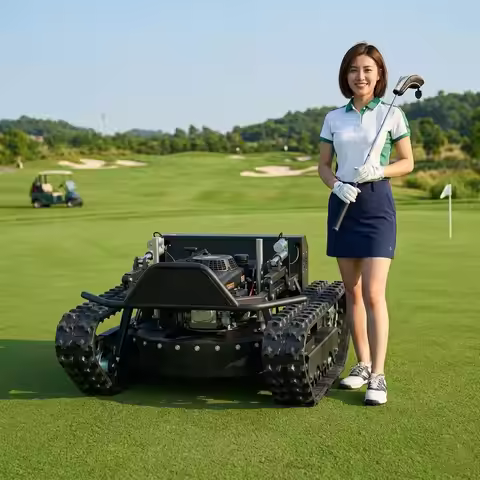 CE/EPA Certified High Power 900mm Cutting Width Agricultural Crawler Robot Remote Control Lawn Mower