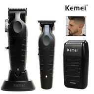 Kemei เครื่องโกนหนวดไฟฟ้าสำหรับผู้ชาย, เครื่องที่ตัดขน KM-1102 KM-2299 KM-2296เครื่องตัดแต่งผมเครื่อ