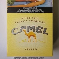 READY ROKOK TEMBAKAU CAMEL KUNING 20 BATANG / SLOP (1 BUNGKUS)