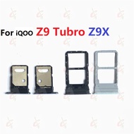 Sim tray for VIVO iQOO Z9 Turbo Z9X 5G Sim card holder