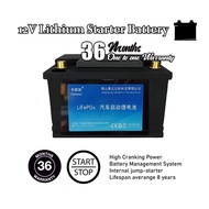 Lithium battery LN2  LiFePO4 12V 50AH -  3 YEARS WARRANTY - suitable for all car with free delivery